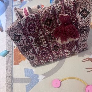 Bohemian Patterned Tote Bag